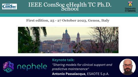 IEEE ConSoc eHealth PhD school
