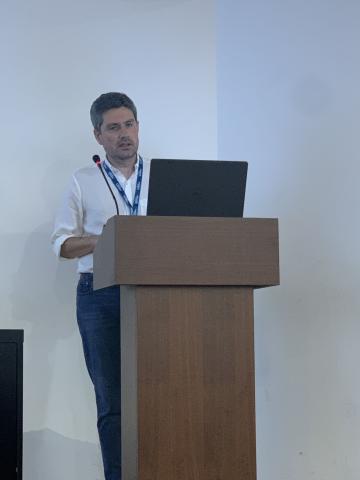 Panagiotis presenting TENSOR 2024