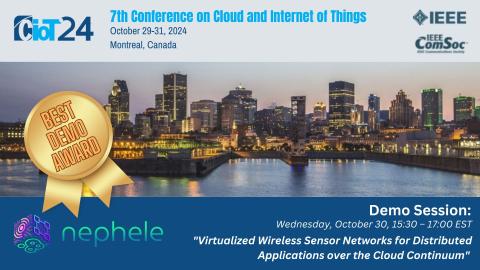 Best CIoT2024 Demo Award