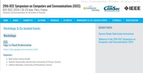 ECO 2024 in IEEE ISCC