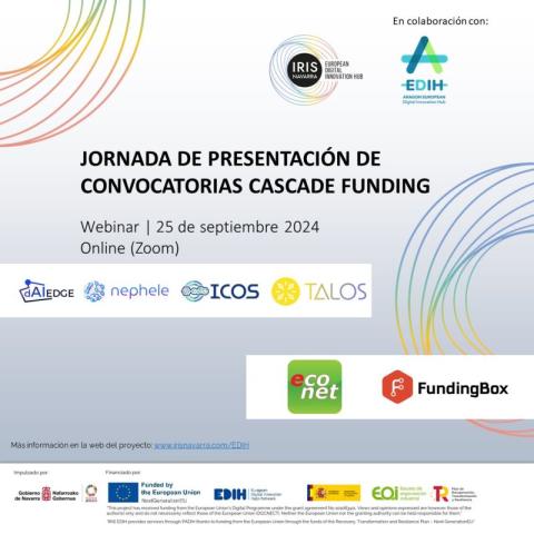Jornadas Cascade Funding Iris Navarra