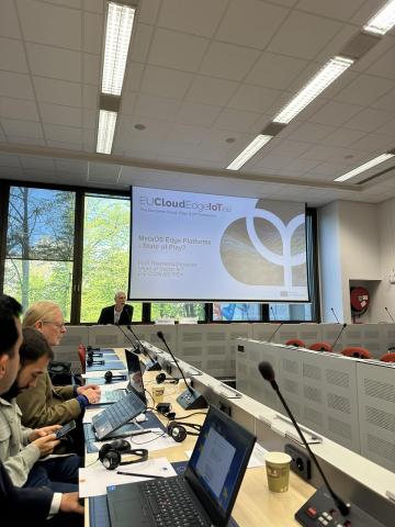 MetaOS workshop in Brussels (photo courtesy of EuCloudEdgeIoT)