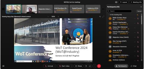 NEPHELE - 6th Consortium Meeting presentations