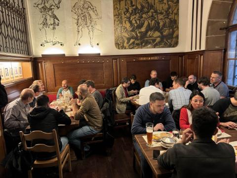 NEPHELE in Zurich - Dinner!