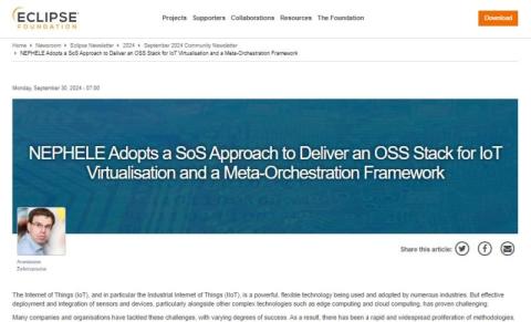 NEPHELE in ECLIPSE Newsletter