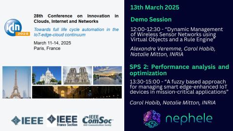 ICIN 2025 - NEPHELE banner