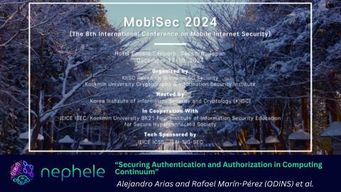NEPHELE in MobiSec 2024 - Banner