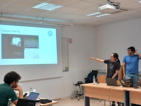 Port of Koper meeting - Drone team