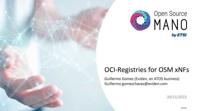 presentation-Registries for OSM xNFs