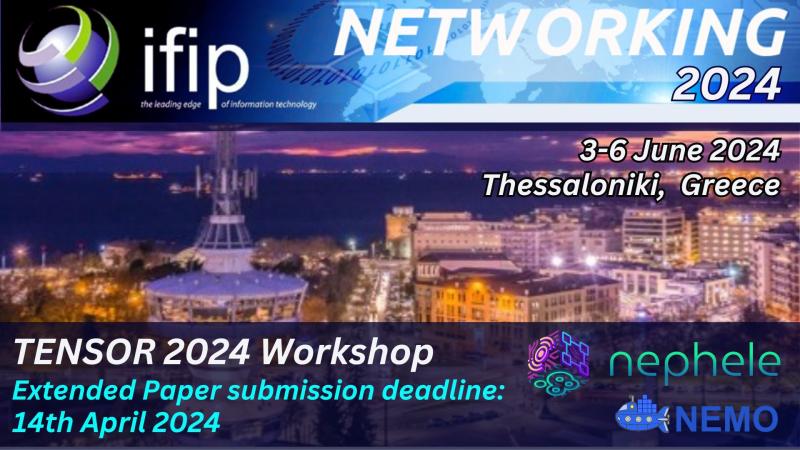 IFIP24 - TENSOR 2024 - Extended submission deadline
