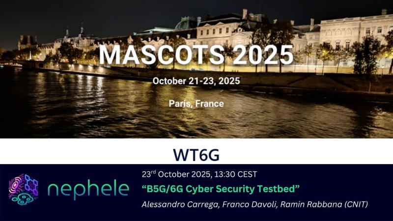 NEPHELE in MASCOTS 2025 - WT6G